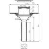Draft Hutterer & Lechner Flat-roof renovation drain with PVC collar, walkable, vertical, DN75 [Code number: HL 69BP/7]