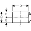 Draft Geberit HDPE Electroweld sleeve coupling, d200 [Code number: 370.775.16.1]