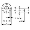 Draft [NO LONGER PRODUCED. REPLACEMENT: 23769] - Geberit Mapress Carbon Steel flange PN 6, with plain end, d76,1 [Code number: 23737]