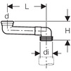 Draft Geberit HDPE PVC S-bend, d90/110 [Code number: 388.350.29.1]