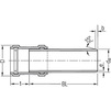 Draft REHAU RAUPIANO PLUS sewage pipe, length 0,15 m, price for 1 pc, d - 40 [Code number: 11230041004 / 123 004 004]