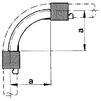 Draft REHAU RAUTITAN pipe bend bracket 90° with springs, d 25 [Code number: 11383511002 / 138 351 002]