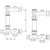 Draft [DISCONTINUED FROM PRODUCTION] - REHAU RAUTITAN heat meter adapter set 1" [Code number: 12692421001 / 269 242 001]