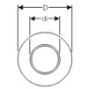 Draft [NO LONGER PRODUCED] - Geberit sealing washer for tap connectors, d26 [Code number: 240.243.00.1]