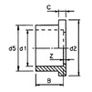 Draft Wavin PVC Pressure Pipe systems Flange adapter, PVC-U, d 72 [Code number: 20126044]