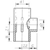 Draft Wavin PVC Pressure Pipe systems Reducing T-branch fitting 90°, PVC-U, PN16, d - 90x32x90 [Code number: 20140819]
