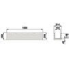 Draft Hauraton FASERFIX KS 150 Channel up to load class F 900, type 200, stainless steel, 1000x210x200 mm (price on request) [Code number: 2523]