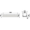 Draft Hauraton FASERFIX KS 200 Channel up to load class F 900, type 150 F, stainless steel, 1000x260x150 mm (price on request) [Code number: 3522]