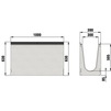 Draft Hauraton FASERFIX SUPER 100 Channel up to load class F 900, type 01H, 1000x390x630 mm (price on request) [Code number: 4644]