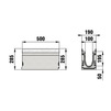 Draft Hauraton FASERFIX SUPER 100 Channel up to load class F 900, type 02005, 1000x190x285 mm (price on request) [Code number: 6048]