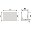 Draft Hauraton FASERFIX SUPER 400 Channel up to load class F 900, with galvanised angle housings, type 01H, 1000x490x630 mm (price on request) [Code number: 4116]