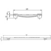 Draft Hauraton FASERFIX KS 100 ductile iron grating SW 6 mm, KTL, class С 250, 500x149x20 mm (price on request) [Code number: 8868]