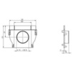 Чертеж Торцевая заглушка Hauraton RECYFIX STANDARD 100, 160x135 мм (цена по запросу) [Артикул: 40281]