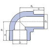 Draft Wavin Ekoplastik Therm Elbow 90° internal / external, d 32 (price on request) [Code number: BKO132XXXX]