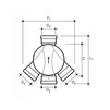 Draft Wavin Base of chambers, PP, II type 160 mm (with seal ring), D425 [Code number: 3045395 / 22978112]