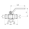 Draft VIEGA Easytop Ball valve, d 25(28) [Code number: 590468]