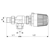 Draft VIEGA Profipress Radiator axial valve, d 15х1/2" [Code number: 360405]