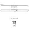 Draft Hutterer & Lechner Polished stainless steel drainage-strip with engineered precision fall, flush-mounted in the shower area, 1200 mm [Code number: HL 053P/120]