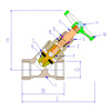 Draft VALTEC Direct-flow shut-off valve, d 1" [Code number: VT.052.N.06]