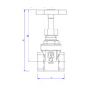 Draft VALTEC Stop valve, PN 16, d 1" [Code number: VT.012.G.06]