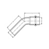 Draft VALTEC Elbow 45˚, stainless steel, d - 15а х15 [Code number: VTi.958.I.001515]