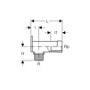 Draft Geberit Mepla Elbow tap connector, R1/2-Rp1/2 [Code number: 465.034.00.2]