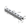 Draft Support channel, 41х41x2,0 mm, length 3000 mm, price for 1 m [Code number: 09369002]