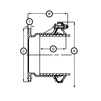 Draft Viking Johnson UltraGrip Flange adaptor for ductile iron, steel, PVC, asbestos cement, fiberglass, PE pipes, d 158,2-192,2 mm [Code number: UG192,2]