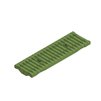 Draft Hauraton FASERFIX KS 100 FIBRETEC design slotted grating, SW 9 mm, class C 250, in the colour Fern, 500x149x20 mm (price on request) [Code number: 8102]
