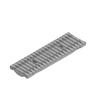 Draft Hauraton FASERFIX KS 100 FIBRETEC design slotted grating, SW 9 mm, class C 250, in the colour Stone, 500x149x20 mm (price on request) [Code number: 8101]