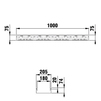 Draft Hauraton DACHFIX STEEL 205 Channel, type 75, galvanised, 1000x205x75 mm (price on request) [Code number: 65325]