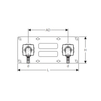 Draft Geberit Mepla Mounting module for mixer, d 20, Rp 1/2" [Code number: 612.777.00.5]