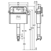 Draft VIEGA Concealed cistern 3H, model 8502 [Code number: 771904]