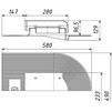 Draft Tatpolymer Roof aerator TP-88/B dark brown [Code number: 1d0057 / 52504]