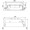 Draft Tatpolymer Aerator roofing TP-88/N (brown) [Code number: 1d0451 / 49992]