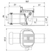 Draft Tatpolymer Non-return valve, D - 40 [Code number: 1d0380 / ТП-86.40]