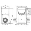 Draft Gidrolica Concrete trash box, single-section ПКП 50.64(50).98(93) - BGU-XL, DN - 500 [Code number: 49050050]