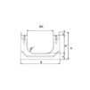 Draft Gidrolica Drainage channel concrete box (СО-300mm) КП 100.44(30).41(34) - BGM-F, DN - 300, 1000x440x410 mm [Code number: 40732141]