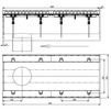 Draft Gidrolica Drainage channel concrete box (СО-300mm), with spillway КПs 100.44(30).31(24) - BGM-F, DN - 300, 1000x440x310 mm [Code number: 40733131]