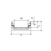 Draft Gidrolica Drainage channel concrete box with galvanized angle housing КП 100.36,3 (30).15(10,5) - BGF-Z, № 0, DN - 300 [Code number: 40230200]