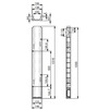 Draft Gidrolica Standart Drainage channel DC-10.14,5.06, plastic, C250, DN - 100 [Code number: 805]