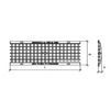 Draft Gidrolica Standart Drainage grate DG-20.24.50, mesh, cast-iron, class C250, DN - 200 [Code number: 527]