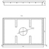 Draft Gidrolica Step Pro Pallet side-mounted plastic, 600x400x64 mm [Code number: 315]