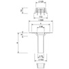 Draft SitaSani 70 Repair outlet, bitumen-sleeve, backstop protection 82-103 mm, length 255 mm [Code number: 103600]