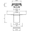 Чертеж Воронка ремонтная SitaSani 160 DSS, для жидкой гидроизоляции, длина 200 мм [Артикул: 106090 (S)]
