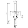 Draft SitaVent Refurbishment vent, bitumen-sleeve, backstop protection 68-86 mm, OD - 63 [Code number: 173000]