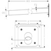 Draft SitaSpy Parapet outlet of stainless steel, d - 70 [Code number: 184299]