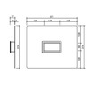 Draft SitaTurbo flex Vapor barrier body, 374x314 mm [Code number: 186190]