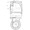 Draft Hydrant stand flanged, d - 250, cast iron, with cement-sand coating inside and galvanized / aluminum zinc with bitumen coating outside, GOST R ISO 2531-2012 (price on request) [Code number: 12w0282]