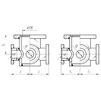 Draft Crosspiece flanged with fire stand, d - 100, d1 - 100 (price on request) [Code number: 12w2453]